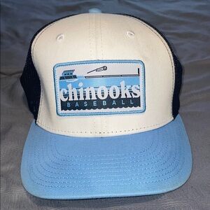 Chinooks Baseball Cap - Blue and White